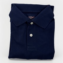 Cat &amp; Jack Kids School Uniform Polo Shirt Size Medium Navy Short Sleeve NWT - $8.32