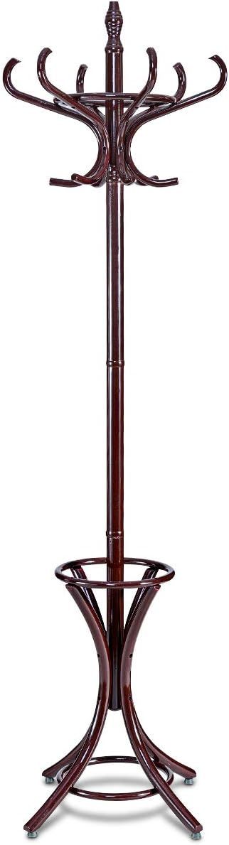 Tangkula 75.5&quot; Standing Coat Rack, Wood Coat Tree With 12 Hooks, Home Ha... - $103.94