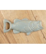 Fish Bottle Opener Bass Hand Held Cast Iron Largemouth 6&quot; *READ DESCRIPT... - $21.03 CAD