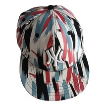 New Era 59 Fifty Wool Hat Multicolor Abstract Print Baseball  Cap with Logo - £17.39 GBP