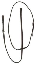English Saddle 1&quot; wide Cob size Plain Raised Brown Leather Standing Martingale - £20.38 GBP