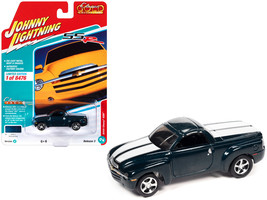 2005 Chevrolet SSR Pickup Truck Bermuda Blue Metallic with White Stripes &quot;Classi - £18.24 GBP