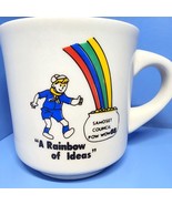 1988 &quot;Rainbow Of Ideas&quot; Samoset Council Pow Wow Boy Scouts Coffee Mug BSA - $177.90 MXN