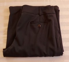 Armani Collezioni Black Dress Wool Blend Pants Size 8 - £17.40 GBP