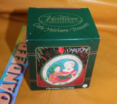 American Greetings Carlton Cards Heirloom Treasures Christmas Caroling O... - £14.23 GBP