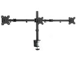 VIVO Black Triple Monitor Adjustable Desk Mount, Articulating Tri Stand ... - $93.99