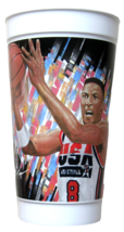 Scottie Pippen Mc Donalds Beverage Cup 1992 Usa Olympics Basketball Chicago Bulls - $13.81