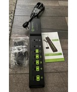 TrickleStar 7 Outlet AV Advanced Power Strip Surge Protector Black 188LV... - $25.64