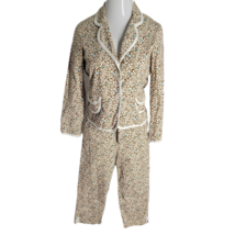 Graff Wear Classy Button Up Blazer &amp; Crop Pants 2 Piece Outfit Set ~ Sz 8 - £38.83 GBP