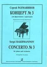 Concerto No. 3 for piano and orchestra. Arranged for two pianos [Paperback] Rach - £12.33 GBP