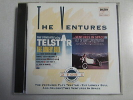 The Ventures Play Telstar &amp; Ventures In Space 2on1 24 Trk Cd Surf Psyche Vg+ Oop - £9.33 GBP