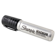 Sharpie Magnum Permanent Markers XL Chisel Tip Black 12/Pack (44001A) - $58.99