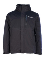 Columbia Rural Mountain Interchange Jacket 3 in 1 Jacket, Black 2X $240 NEW - £114.73 GBP