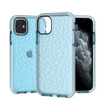 TPU Diamond Pattern Shockproof Case Cover for iPhone 11 Pro Max 6.5″ BLUE - £5.99 GBP