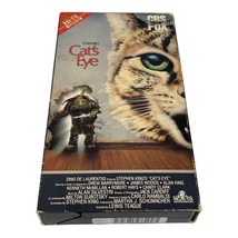Cats Eye VHS Hi Fi Release 1987 Stephen King CBS Fox HTF OOP Rare Vintage Video - £18.29 GBP