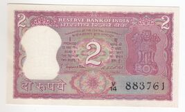 India, 2 Rupees Rare Signature, S.Jagannathan Sign UNC-
show original ti... - $10.00
