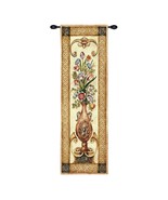 22x53 EDENS BOTANICAL II Floral Contemporary Tapestry Wall Hanging - $2,009.36 MXN