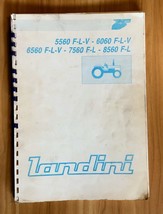 Landini 5560 F-L-V, 6060 F-L-V, 6560 F-L-V, 7560 F-L, 8560 F-L Operators... - £29.49 GBP