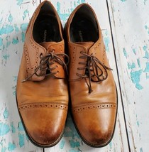 Nunnbush Mens 11 M Dress Shoes Leather Gel Insole - $22.74