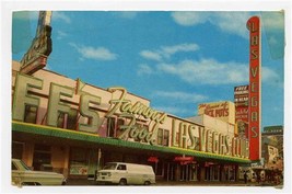 Mel Exber &amp; Jackie Gaughan Las Vegas Club Casino Postcard Las Vegas Neva... - £10.99 GBP