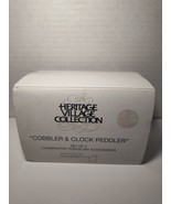 Dept 56 “Cobbler and Clock Peddler” Dickens Village #58394 Retired NIB S... - $26.40 CAD