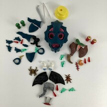 Mutant Freaks Bearded Beast Head Mold Bits Pieces Parts Pack Vintage 200... - $40.46 CAD