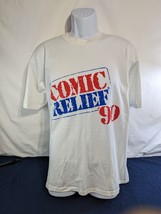 VINTAGE Comic Relief Shirt Adult Extra Large Comedians Robin Williams Me... - $19.33