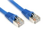 StarTech.com 25 ft Cat5e Blue Snagless Shielded RJ45 F/UTP Cat 5e Patch ... - £22.31 GBP