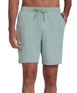 Bad Birdie Men&#39;s 8&quot; Active Golf Shorts Washed Sage Size Large Elastic Wasit - $885.48 MXN