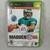 Microsoft Xbox Madden NFL 06 Video Game 2005 Complete With Manual Football - $2.99