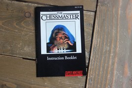 SNES Super Nintendo The ChessMaster Instruction Booklet Manual - £3.27 GBP