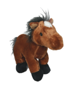 Ganz Webkinz Brown Arabian Horse Plush Stuffed Animal HM101 No Code 9&quot; - $14.55