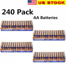240 AA Batteries Extra Heavy Duty 1.5v. Wholesale Lot New Fresh - £23.86 GBP