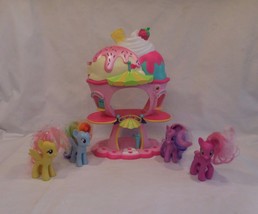 My Little Pony Sweet Sundae Ice Cream Shop Parlor plus  Ponies Carnival Play Set - £18.70 GBP