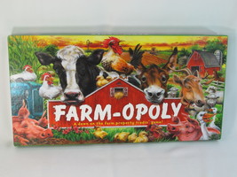 Farm-opoly 2005 Monopoly Board Game by Late for the Sky Near Mint Condition - $20.31
