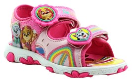 PAW PATROL SKYE &amp; EVEREST Adjustable Comfort Sandals Toddler&#39;s Size 10 N... - $21.99