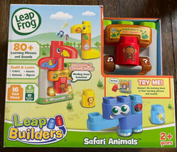 Leap Frog Leap Builders,Safari Animals Interactive 80+ Learning Phrases / Sounds - £14.38 GBP