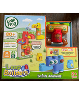 Leap Frog Leap Builders,Safari Animals Interactive 80+ Learning Phrases ... - £14.46 GBP