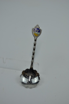 Florida Souvenir Spoon Palm Tree And Person On Beach Vintage - $7.99