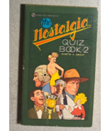 THE NOSTALGIA QUIZ BOOK #2 by Martin A. Gross (1975) Signet paperback 1st - $271.05 MXN