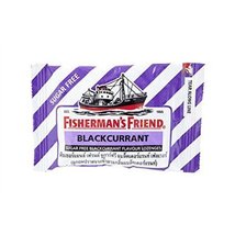 Fisherman&#39;s Friend, Sugar Free Blackcurrant Flavour Lozenges, 25 g (Pack of 6 un - £18.10 GBP