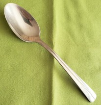 Cambridge Stainless Soup Spoon Dunhill Pattern 7.25&quot; Center Ridge Glossy        - $5.93