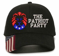 The Patriot Party LION Hat - Embroidered USA300 Adjustable Hat TRUMP 2024 MAGA - £18.75 GBP