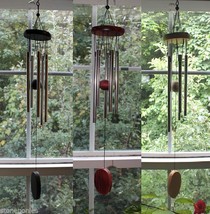 Small Wind Chimes Wood and 5 Tube Windchimes Nice Sounds - Choice of Color - £6.39 GBP+