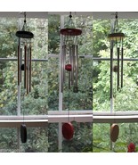 Small Wind Chimes Wood and 5 Tube Windchimes Nice Sounds - Choice of Color - £6.39 GBP+