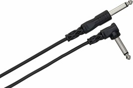 Hosa - CPP-105R - 1/4&quot; Male Phone to Right-Angle 1/4&quot; Male Phone Cable -... - £11.95 GBP