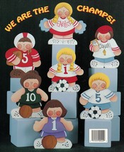 Tole Decorative Painting Chubby Chunkies Occupations Sports Winners Champs Book - £11.18 GBP
