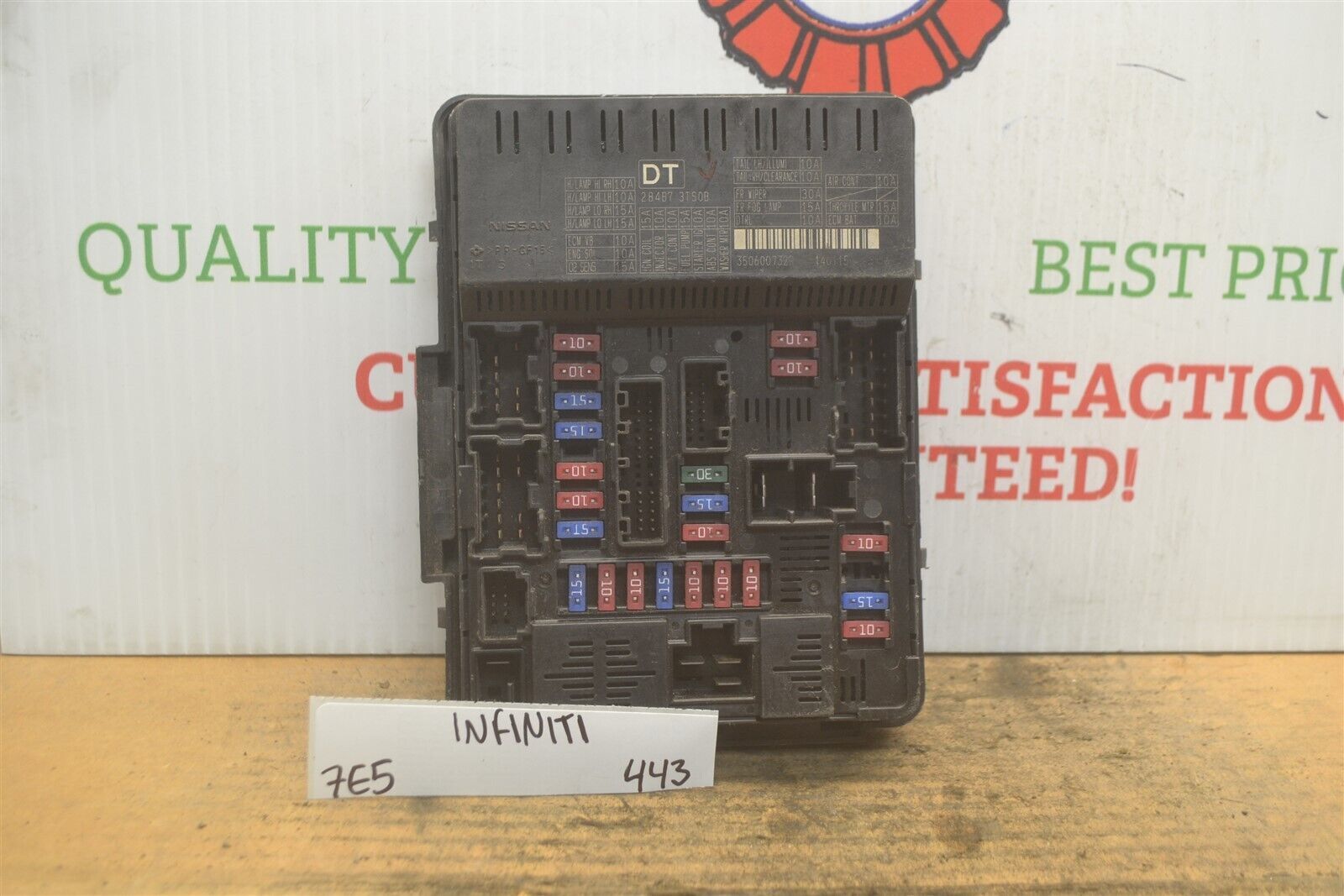 284B73TS0B Nissan Altima 2013-2016 Fuse Box Junction Oem Module 443-7E5 - $14.49