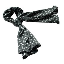 Brando Black Lovely Bowknot Design Natural Elegant Scarf(Large) - £11.38 GBP+