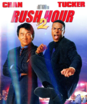 RUSH HOUR 2 DVD 2001 Widescreen Kung Fu Comedy Jackie Chan Chris Tucker - £2.33 GBP